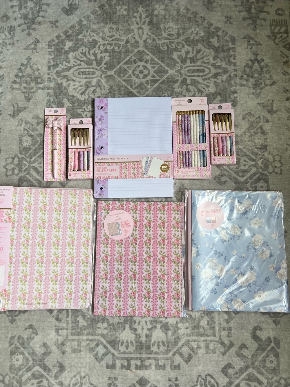 LoveShackFancy x Target Collab Stationery Bundle